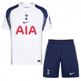 Koszulka Tottenham Hotspur Dziecięcy Domowe 2025-26 Koszulki Piłkarskie Krótki Rękaw